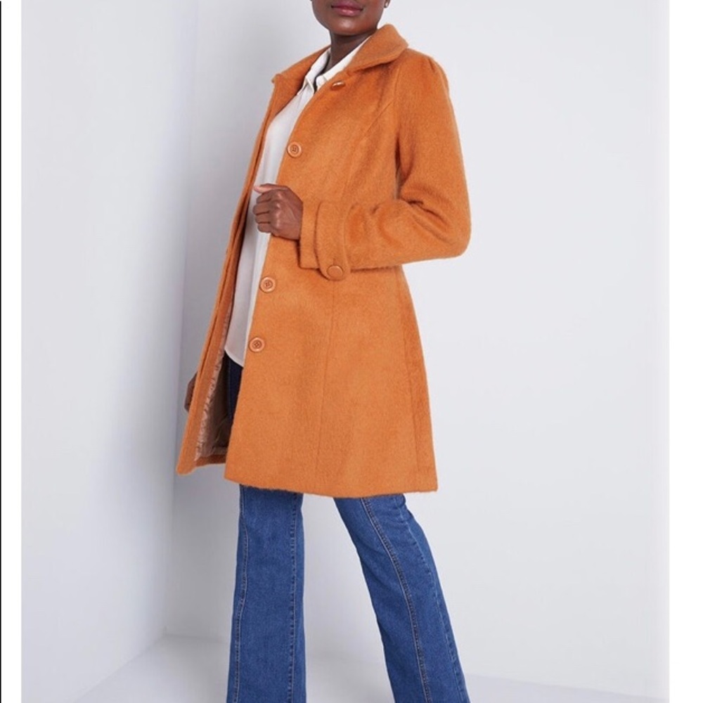 NWT Orange pea coat 🧡
